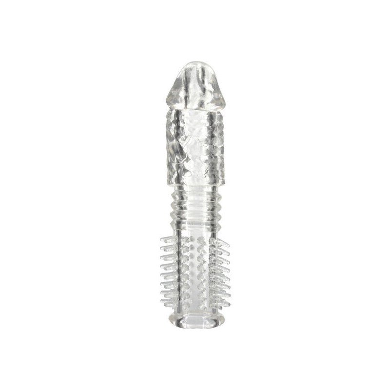 SEVEN CREATIONS - FUNDA DE SILICONA TEXTURIZADA PARA EL PENE