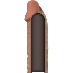VIRILXL - SILICONA LÍQUIDA V5 MARRÓN PARA EXTENSIÓN DE PENE