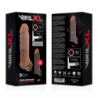 VIRILXL - AGRANDAMIENTO DE PENE DE SILICONA LÍQUIDA V9 MARRÓN