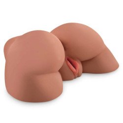 PDX PLUS - MASTURBADOR DOBLE NATURAL PERFECTO PARA TRASERO