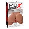 PDX PLUS - MASTURBADOR DOBLE NATURAL PERFECTO PARA TRASERO