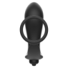 JUGUETES PARA ADICTOS - TAPÓN ANAL VIBRATORIO CON ANILLO PARA EL PENE