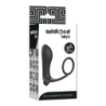 JUGUETES PARA ADICTOS - TAPÓN ANAL VIBRATORIO CON ANILLO PARA EL PENE