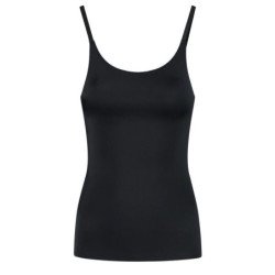 BYE-BRA - CAMISETA INVISIBLE DE CONTROL DE LIGEREZA NEGRA TALLA M