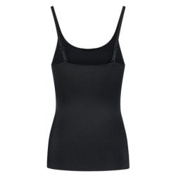BYE-BRA - CAMISETA INVISIBLE DE CONTROL DE LIGEREZA NEGRA TALLA M