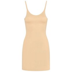 BYE-BRA - SINGLE VESTIDO INVISIBLE BEIGE TALLA XL