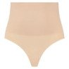BYE-BRA - FAJA SIN COSTURAS ESTILO TANGA BEIGE TALLA XL