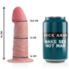 ROCKARMY - ARNÉS + DILDO REALISTA TIGRE DE DOBLE DENSIDAD 14 CM -O- 4,46 CM