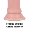 ROCKARMY - ARNÉS + DILDO REALISTA TIGRE DE DOBLE DENSIDAD 14 CM -O- 4,46 CM