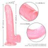 CALEXOTICS - DILDO TAMAÑO QUEEN ROSA 20,3 CM