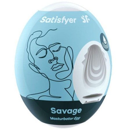 SATISFACTOR - HUEVO MASTURBADOR SALVAJE