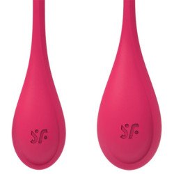 SATISFYER - YONI POWER 1 KIT DE ENTRENAMIENTO ROJO
