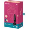 SATISFACTOR - PLUG ILICIOUS 2 VIBRADORES NEGROS