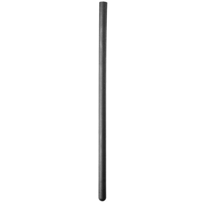 TOTALMENTE NEGRO - SONDA URETRAL DE SILICONA DE 10 MM