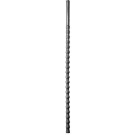 TOTALMENTE NEGRO - SONDA URETRAL DE SILICONA DE 8/10 MM