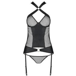 PASSION - AMANDA CORSET CUERO ECOLOGICO S/M