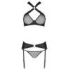 PASSION - AMANDA SET CUERO ECOLOGICO S/M