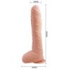 BAILE - ALEX DILDO DE PIEL REALISTA DE 27 CM