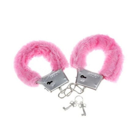 DIABLO PICANTE - ESPOSAS DE PELUCHE ROSAS PLACER