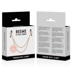 BEGME - EDICIÓN NEGRA - PINZAS PARA PEZONES PREMIUM