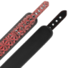 BEGME - COLLAR EDICIÓN ROJA CON PINZAS PARA PEZONES Y FORRO DE NEOPRENO