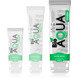 BIOAQUA - LUBRICANTE CON INGREDIENTES NATURALES A BASE DE AGUA 200 ML