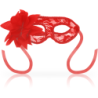 OHMAMA - MASCARILLAS MASCARILLAS CON ENCAJE Y FLOR ROJA