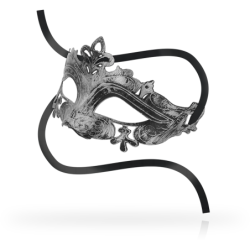 OHMAMA - MÁSCARAS ESTILO VENECIANO PLATEADA
