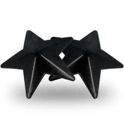 COQUETTE CHIC DESIRE - CUBRE PEZONES ESTRELLAS NEGRAS