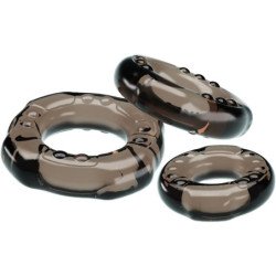 BAILE - ANILLOS PARA EL PENE YVONNE SET DE 3 ANILLOS PARA EL PENE