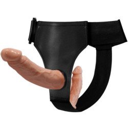 BAILE - DILDOS DOBLES ULTRA APASIONADOS CON ARNÉS