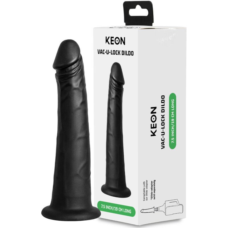 KIIROO - DILDO CON CIERRE DE VACÍO KEON - DILDO ADAPTABLE