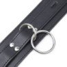 OHMAMA FETISH - COLLAR DE SUMISIÓN CON 3 ANILLOS