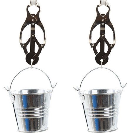 Pinzas para pezones OHMAMA FETISH con cubos