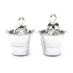 Pinzas para pezones OHMAMA FETISH con cubos