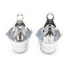 Pinzas para pezones OHMAMA FETISH con cubos