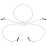 OHMAMA FETISH 4 PINZAS PARA PEZONES CON COLLAR DE CADENA