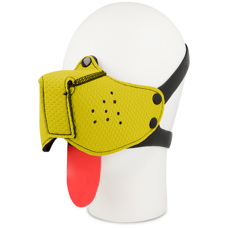 BOZAL PARA PERROS OHMAMA FETISH - AMARILLO
