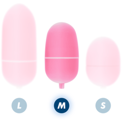 ONLINE - HUEVO VIBRADOR CON CONTROL REMOTO M ROSA