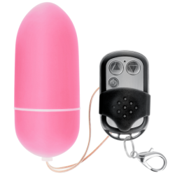 ONLINE - HUEVO VIBRADOR CON CONTROL REMOTO, COLOR ROSA