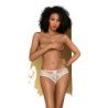PENTHOUSE - BRAGUITAS ADORE ME BLANCAS TALLA L/XL