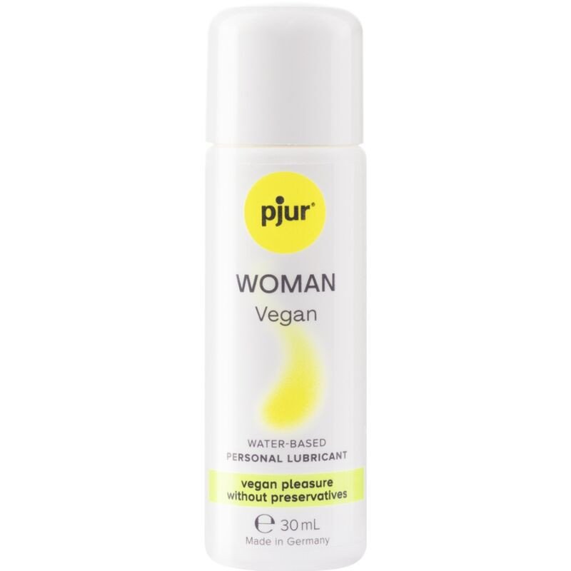 PJUR - Lubricante vegano a base de agua para mujer, 30 ml