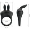 PRETTY LOVE - ANILLO VIBRADOR DAVION RABBIT