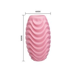 PRETTY LOVE - HUEVO MASTURBADOR ROSA DE DOBLE CARA