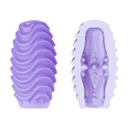 PRETTY LOVE - HUEVO MASTURBADOR LILA DE DOBLE CARA