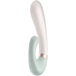 SATISFACTOR - APLICACIÓN DE VIBRADOR DE ONDAS DE CALOR BLANCO