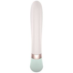 SATISFACTOR - APLICACIÓN DE VIBRADOR DE ONDAS DE CALOR BLANCO