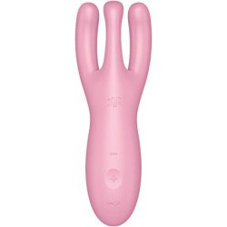 SATISFYER - THREESOME 4 VIBRADOR APP ROSA