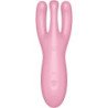 SATISFYER - THREESOME 4 VIBRADOR APP ROSA