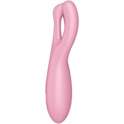 SATISFYER - THREESOME 4 VIBRADOR APP ROSA